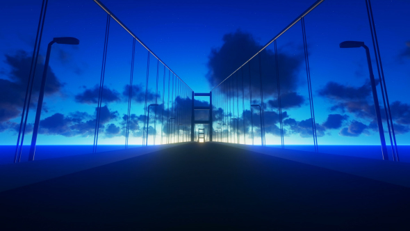 Bridge view from the Sea at Night alt