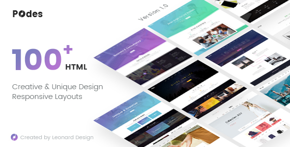 Podes | Responsive Multi-Purpose HTML Template