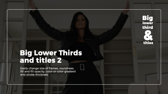 Big Lower Thirds & Titles 2 alt