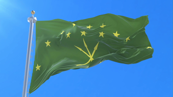 Adygea Republic Flag