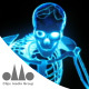 Glowing Disco Skeleton - VideoHive Item for Sale