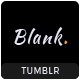 Blank | Gray-style Classic Tumblr Theme - ThemeForest Item for Sale