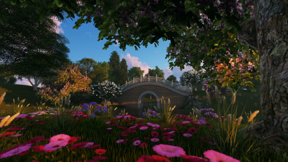 Historic Bridge over the Lake alt