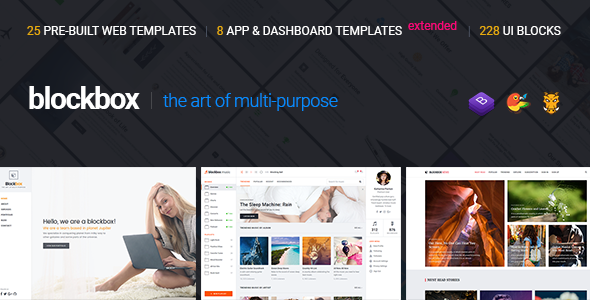 Blockbox Responsive Multipurpose HTML5 Template