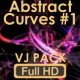 Animation VJ Pack Of Abstract Curves - VideoHive Item for Sale