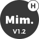 Mim - Personal Portfolio Template - ThemeForest Item for Sale