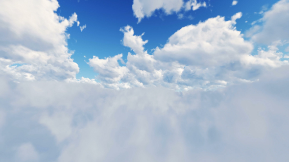 Flying Between Clouds