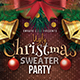 Ugly Sweater Christmas Flyer - GraphicRiver Item for Sale
