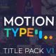 Motion Type - Titles Pack - VideoHive Item for Sale