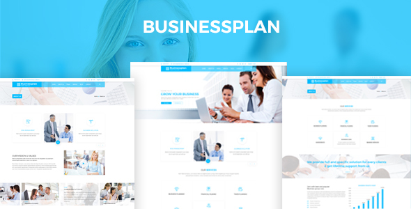 Businessplan – Training, Coaching, Consulting & Business PSD Template