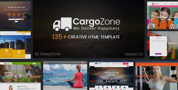 CargoZone - Transport, Cargo, Logistics & Business Multipurpose HTML Template