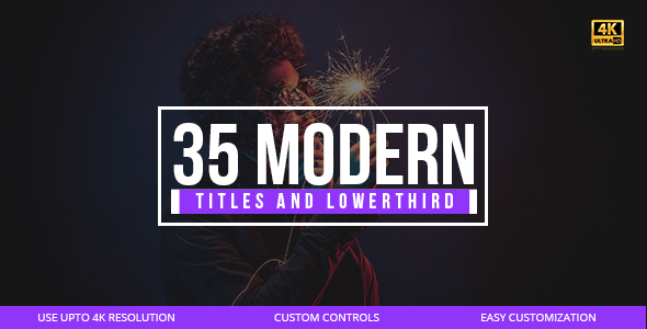 35 Modern Titles and Lower Thirds alt