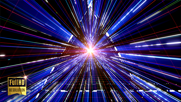 VJ Triangular Flying Particles alt