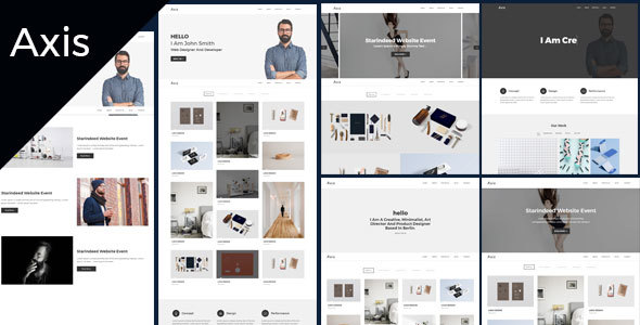 Axis Studio - Creative Agency & Portfolio HTML5 Template