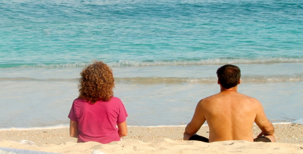 Looking out At The Ocean