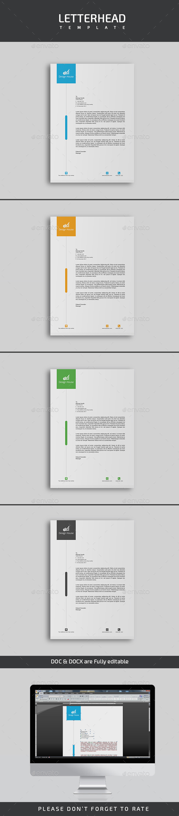Letterhead Template
