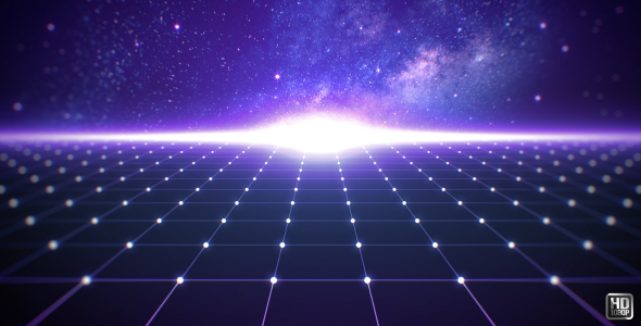 Sci-Fi Grid Background