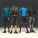 Male mannequin Nike pack 1 3D model - 3DOcean Item for Sale