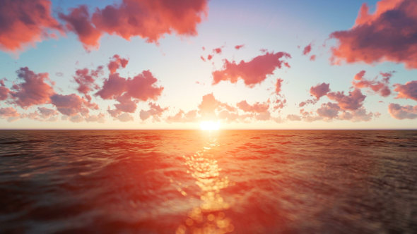 Sunset at the Sea alt