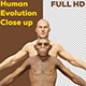 Human Evolution Close Up - VideoHive Item for Sale