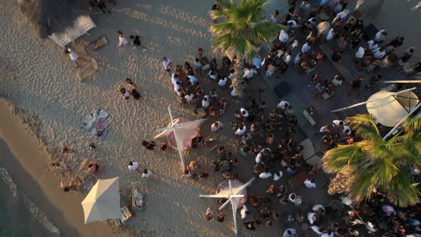 Beach Party Aerial