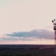 Silhouette Telecommunications Antenna for Mobile Phone at Sunset - VideoHive Item for Sale