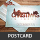 Christmas In Israel Postcard Template - GraphicRiver Item for Sale