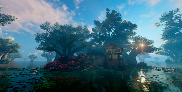 Island And House alt