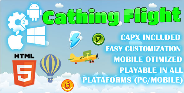 Cathing Flight - HTML5 Game (Capx)