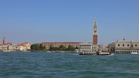 View of San Giorgio Maggiore Church in Venice