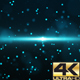 Blue Sci-Fi Particle Background 4K - VideoHive Item for Sale