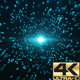 Blue Tunnel Particle Background 4K - VideoHive Item for Sale