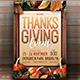 Thanksgiving Event Flyer - GraphicRiver Item for Sale