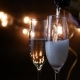 Two Flutes with Sparkling Wine  - VideoHive Item for Sale