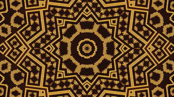 4K Lamp Screen Kaleido