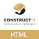Construct It - Factory / Industrial / BuildersHtml Template - ThemeForest Item for Sale