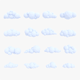 LowPoly Clouds Pack - 3DOcean Item for Sale