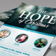 The Hope of Christmas Church Flyer Template - GraphicRiver Item for Sale