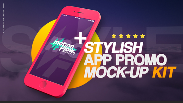 Stylish App Promo Mock-Up Kit