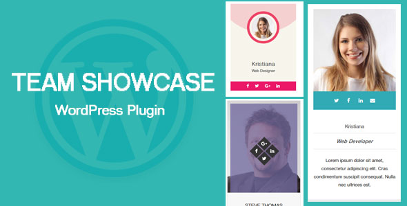 Team Showcase - Wordpress Plugin