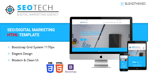 SEOTECH - SEO / Digital Marketing HTML Template