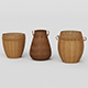 Vray Ready Basket Collection - 3DOcean Item for Sale