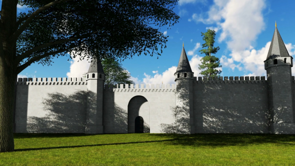 Front View of the Castle alt