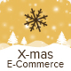X-mas E-commerce - Christmas Shopping Offer Email Template PSD - GraphicRiver Item for Sale