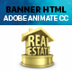 Real Estate  Banner Ad  HTML5 (Animate CC) - CodeCanyon Item for Sale