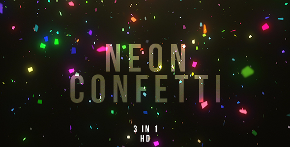 Neon Confetti