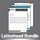 Letterhead Bundle - GraphicRiver Item for Sale