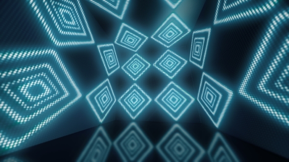 Animation of Rotation Magical and Colorful Box alt