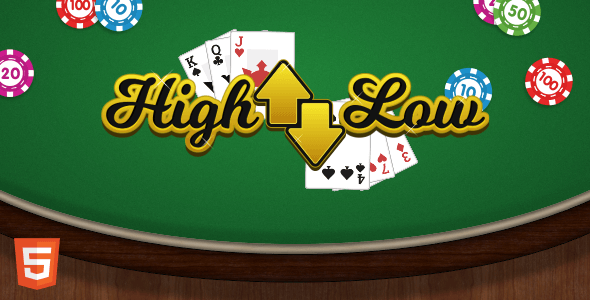 High Low - HTML5 Casino Game