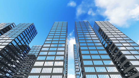 Skyscrapers and Sky alt